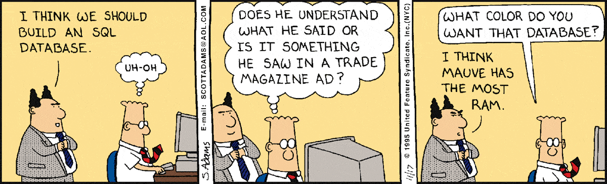 Dilbert Cartoon